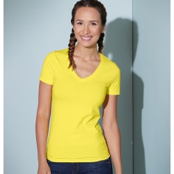 Damen V-Neck T-Shirt "JN04"...